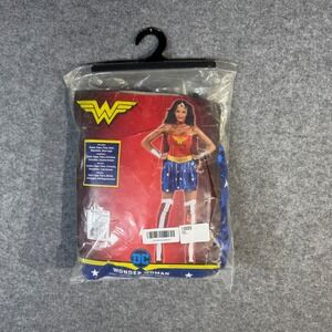DC Comics Wonder Woman Costume - Vibrant Red and Blue